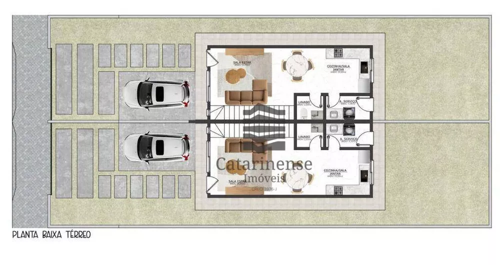 Sobrado, 2 quartos, 81 m² - Foto 6