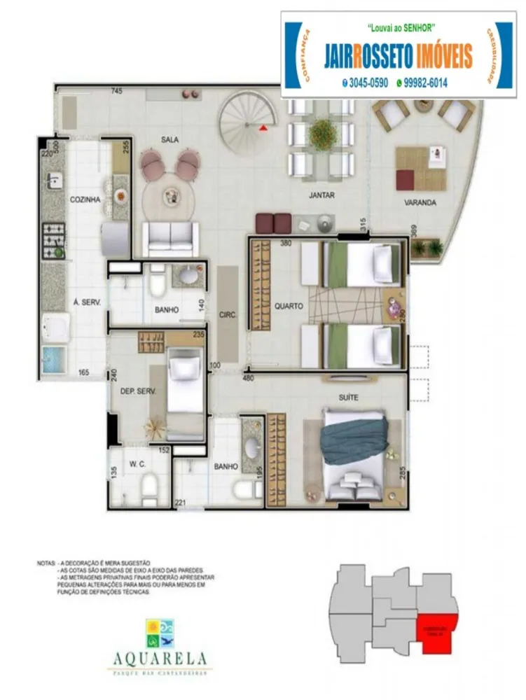 Cobertura, 2 quartos, 158 m² - Foto 23
