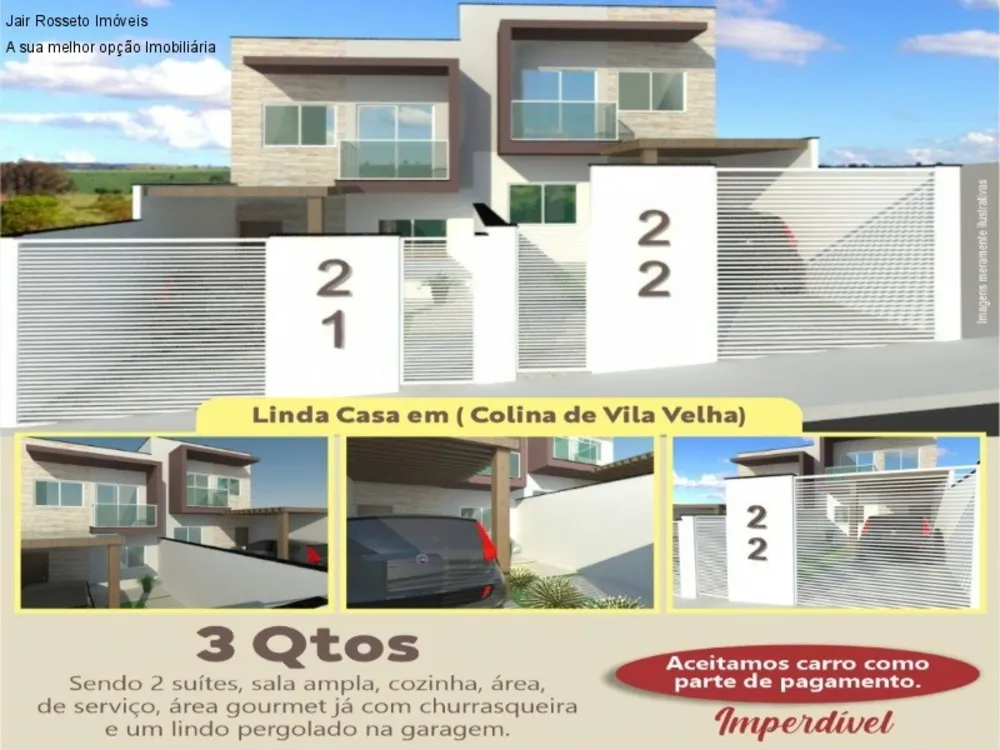 Casa, 3 quartos, 95 m² - Foto 1