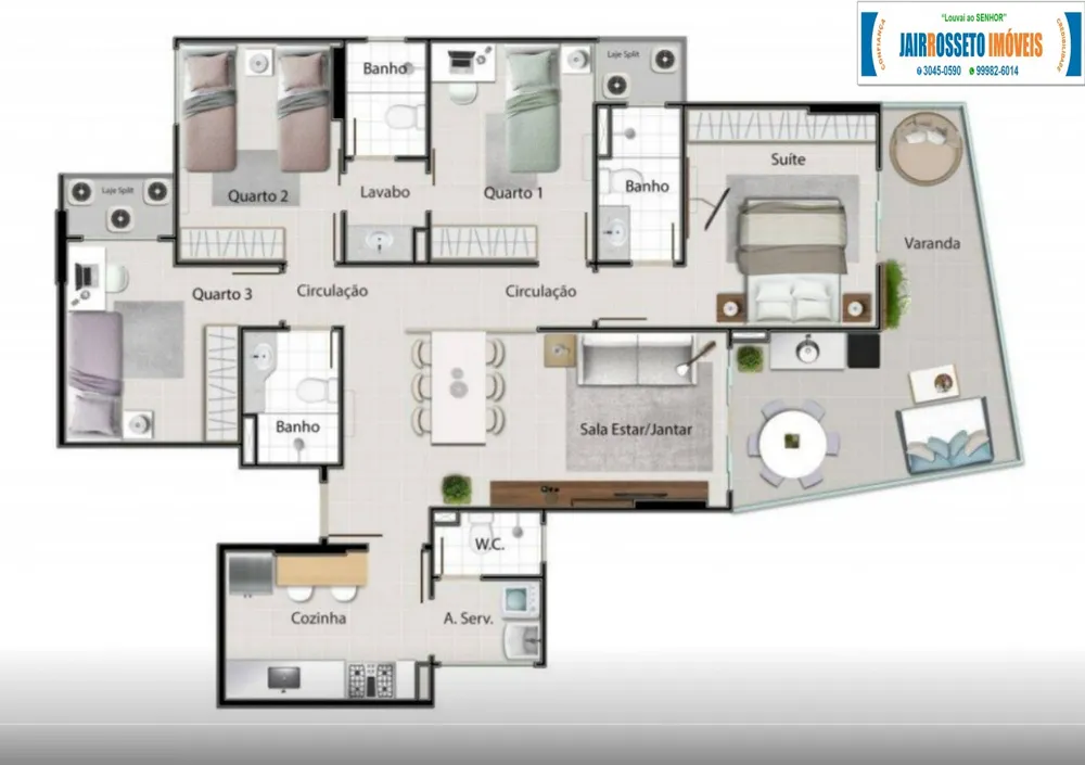 Apartamento, 4 quartos, 114 m² - Foto 13