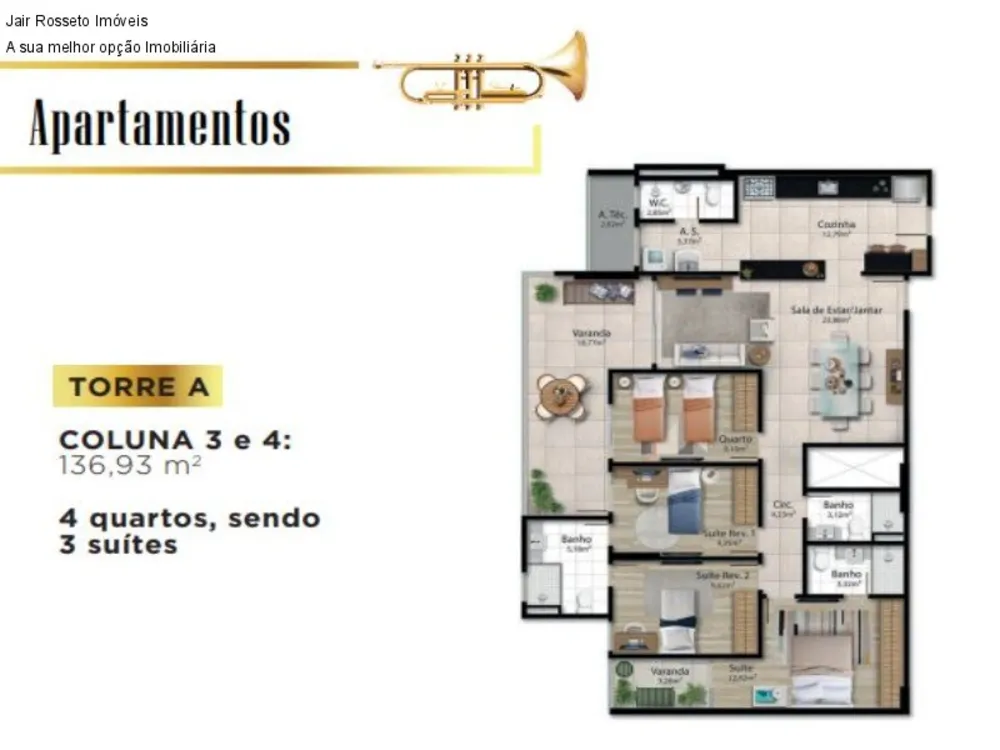 Apartamento, 3 quartos, 83 m² - Foto 6