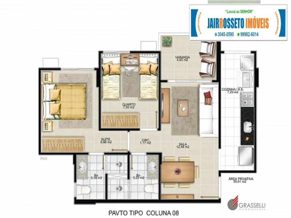Apartamento, 2 quartos, 150 m² - Foto 11