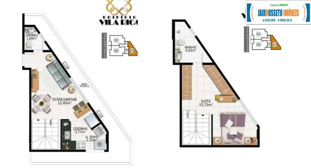 Apartamento, 1 quarto, 50 m² - Foto 12