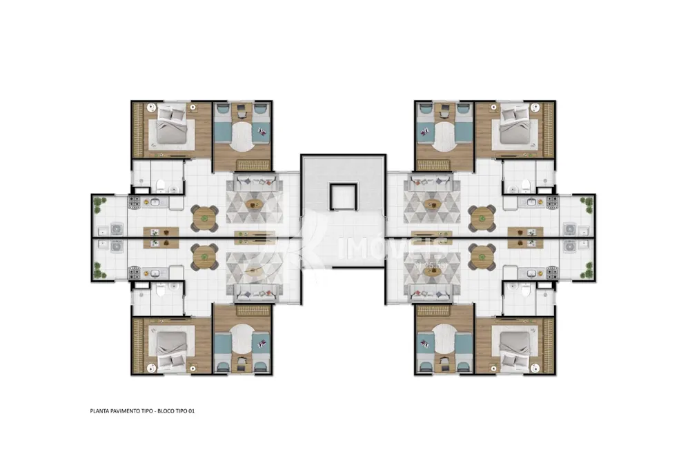 Apartamento, 3 quartos, 62 m² - Foto 10