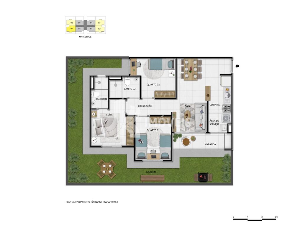 Apartamento, 2 quartos, 50 m² - Foto 10