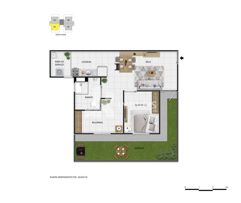 Apartamento, 2 quartos, 50 m² - Foto 20