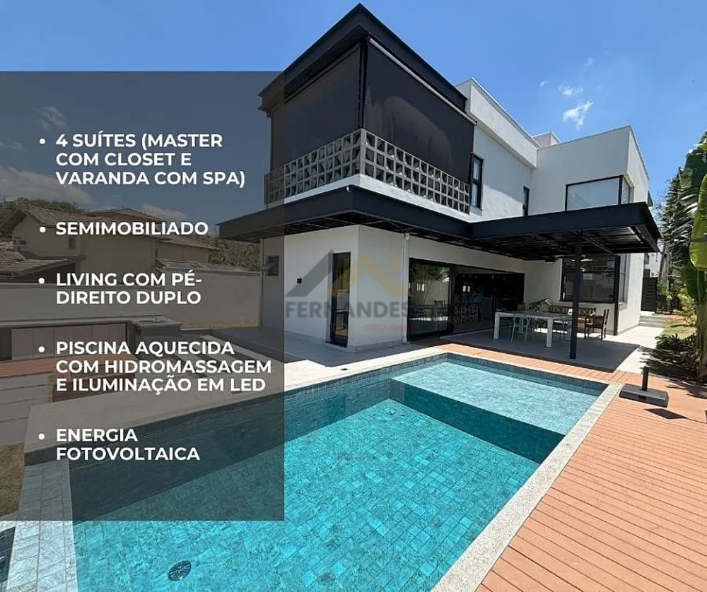 Casa de Condomínio, 4 quartos - Foto 1