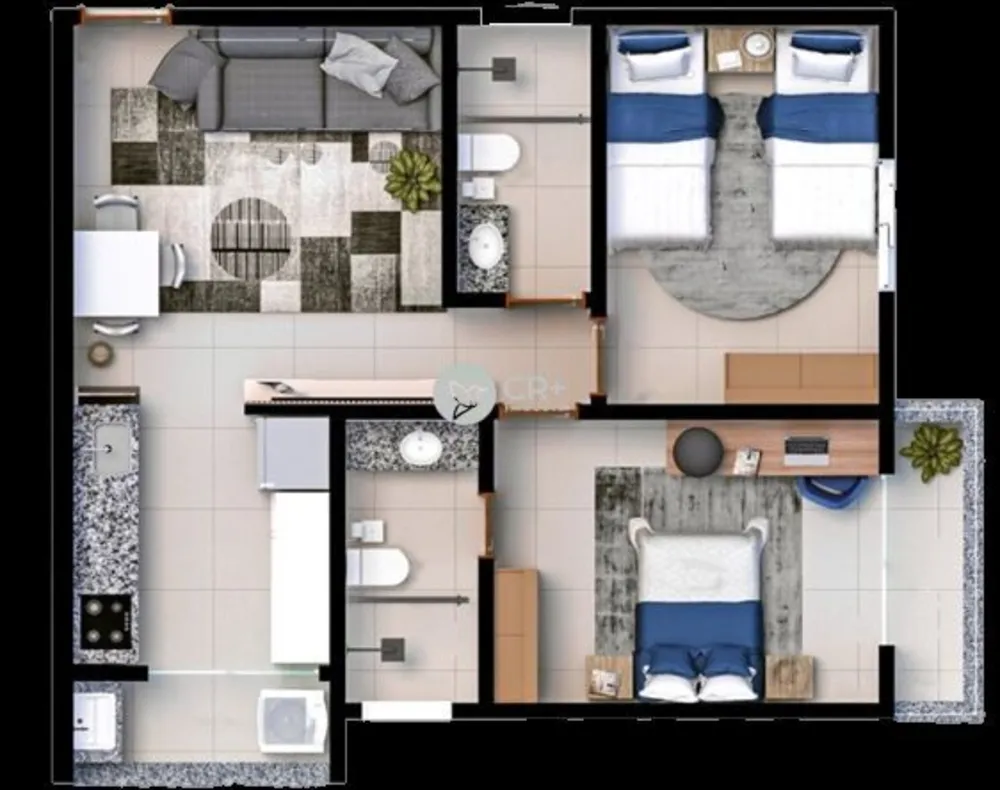 Apartamento, 2 quartos, 56 m² - Foto 27
