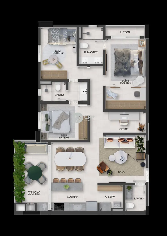 Apartamento, 2 quartos, 80 m² - Foto 8
