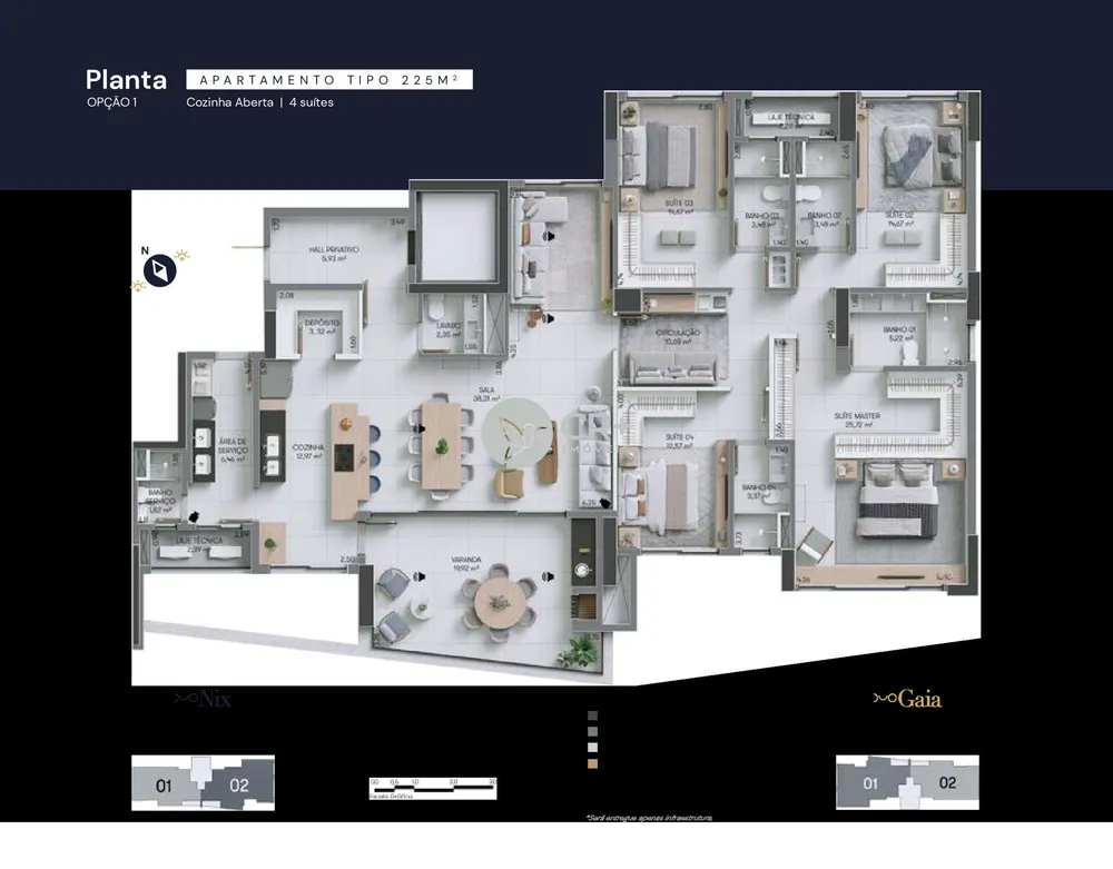 Apartamento, 4 quartos, 225 m² - Foto 10