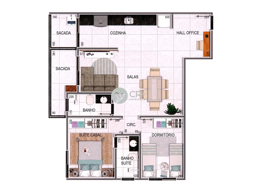 Apartamento, 2 quartos, 58 m² - Foto 12