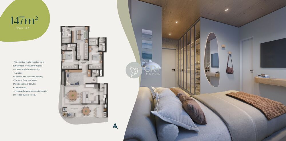 Apartamento, 3 quartos, 121 m² - Foto 4