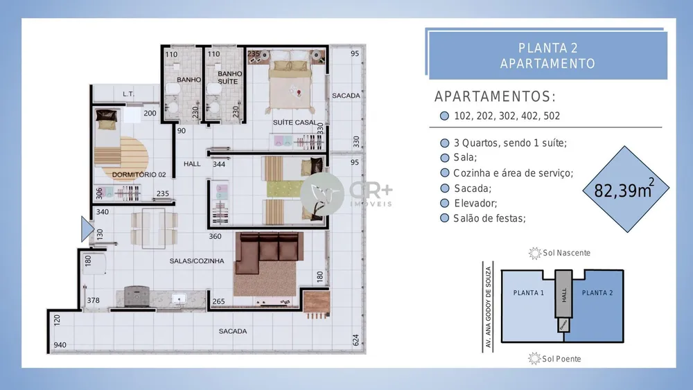 Apartamento, 3 quartos, 86 m² - Foto 4