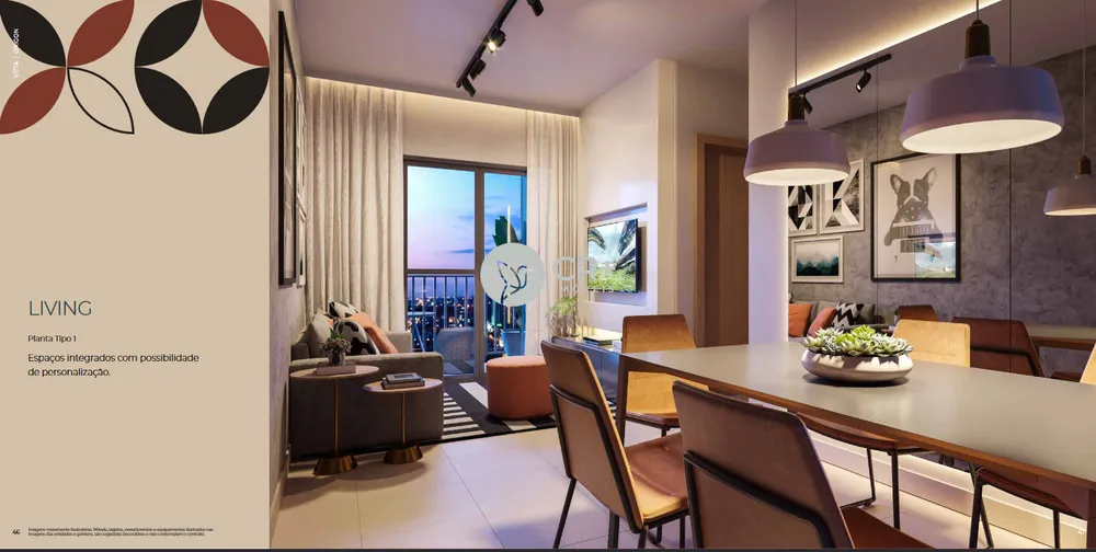 Apartamento, 2 quartos, 55 m² - Foto 2