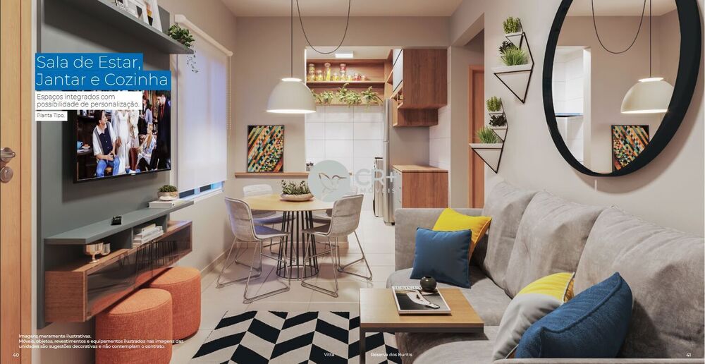 Apartamento, 2 quartos, 41 m² - Foto 1