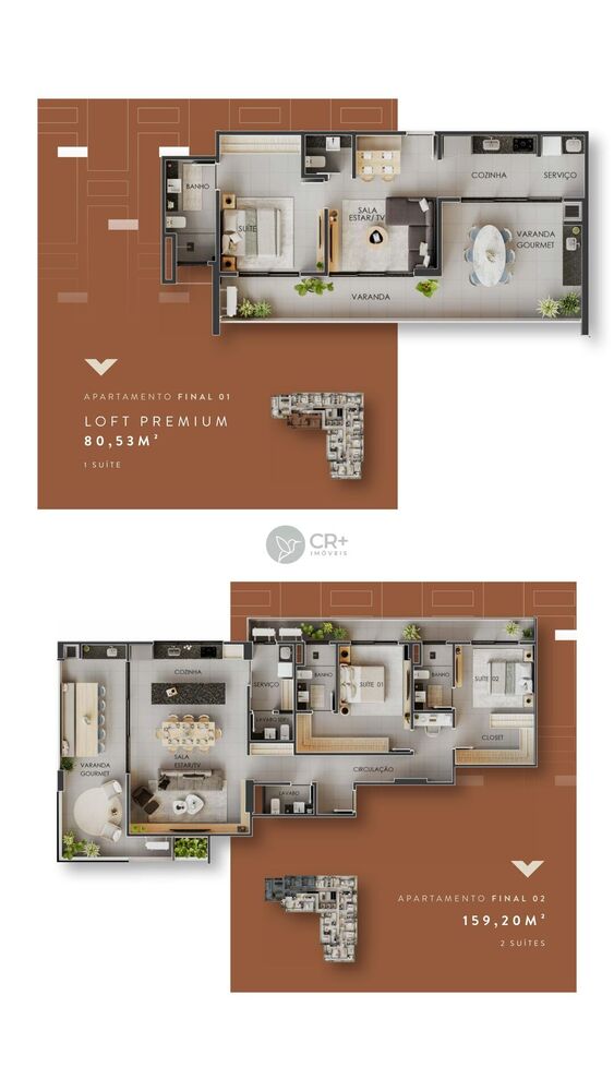 Apartamento, 3 quartos, 162 m² - Foto 2