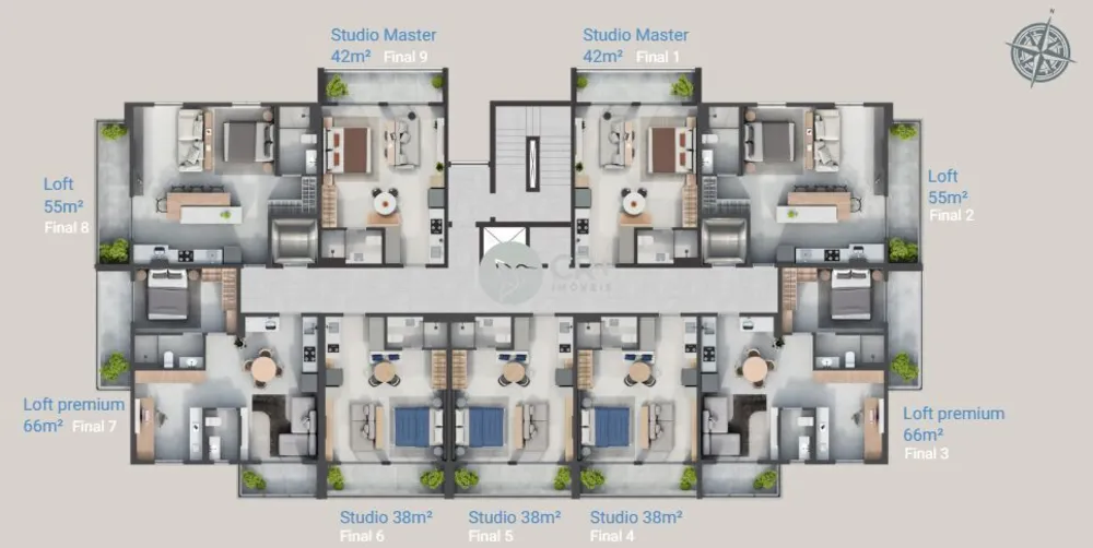 Apartamento, 1 quarto, 66 m² - Foto 26