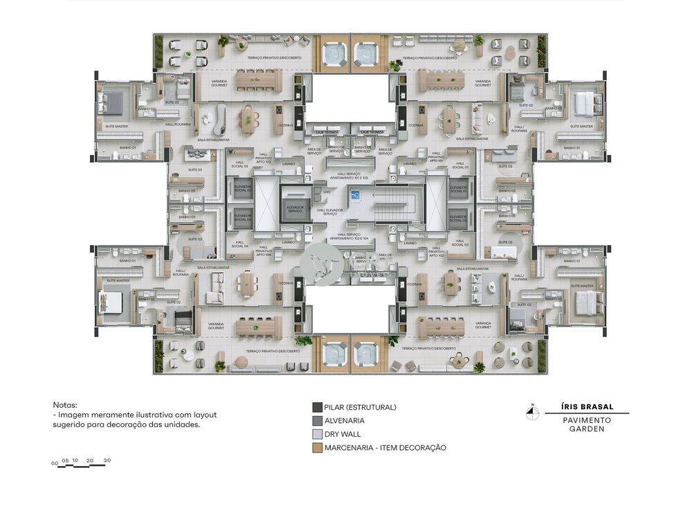 Apartamento, 3 quartos, 147 m² - Foto 4