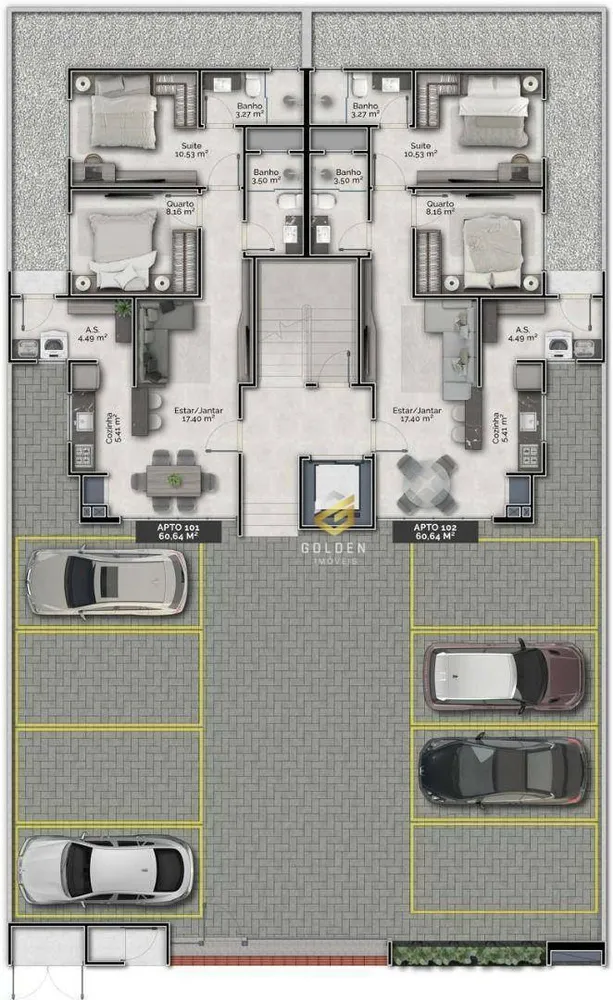 Apartamento, 2 quartos, 60 m² - Foto 5