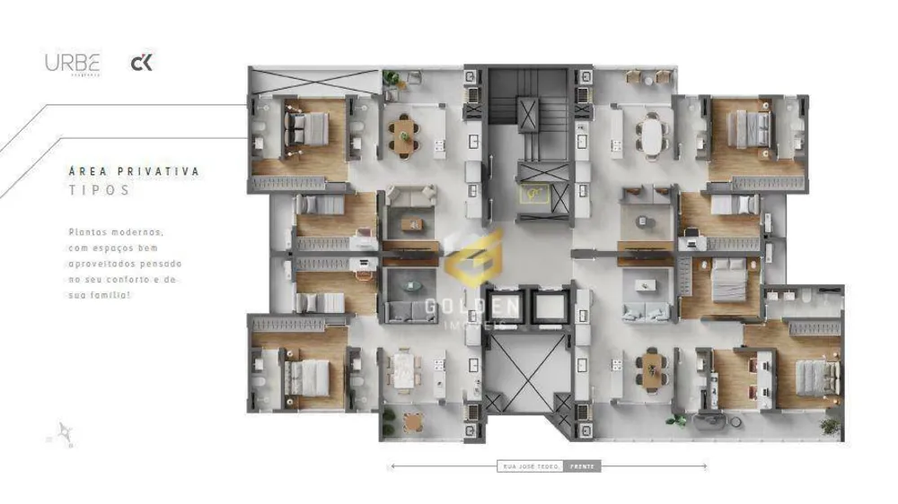 Apartamento, 2 quartos, 68 m² - Foto 6