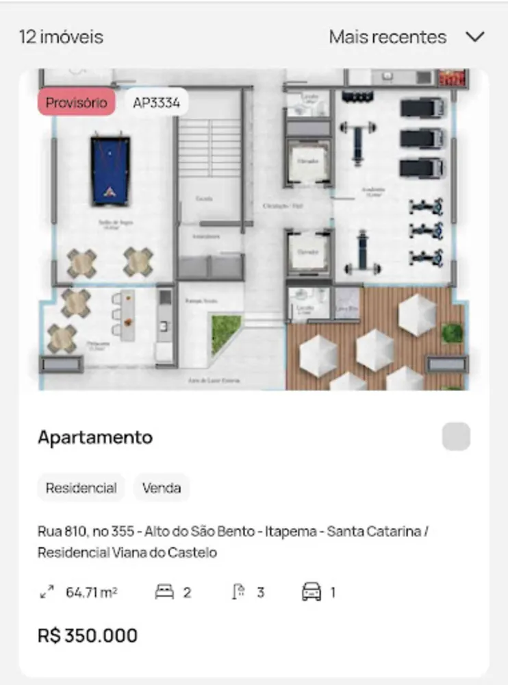 Apartamento, 2 quartos, 70 m² - Foto 2