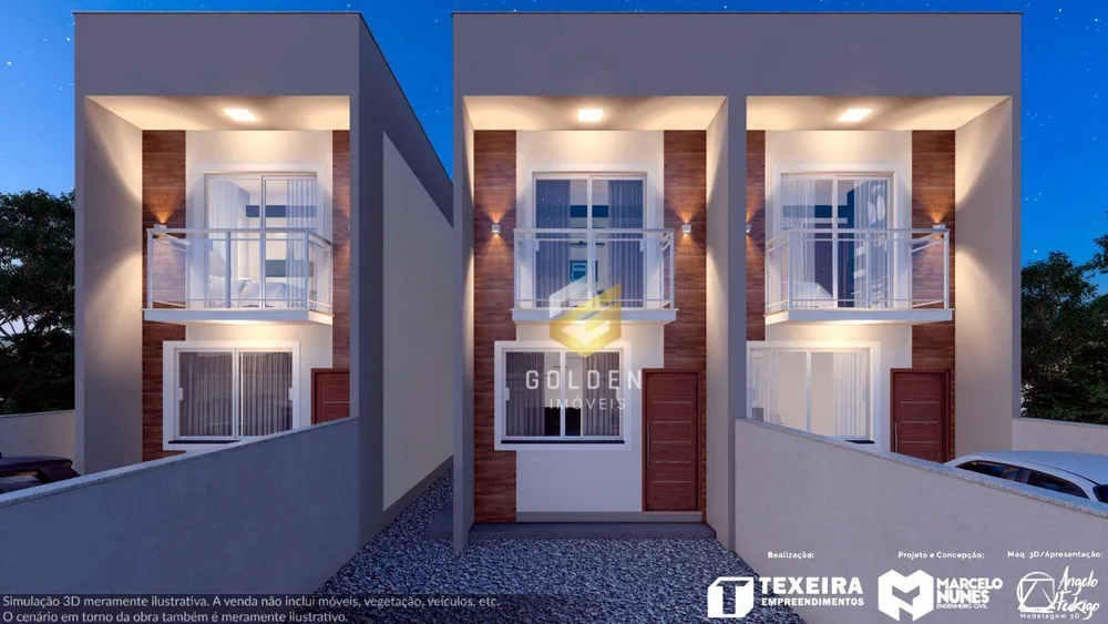 Sobrado, 2 quartos, 67 m² - Foto 1