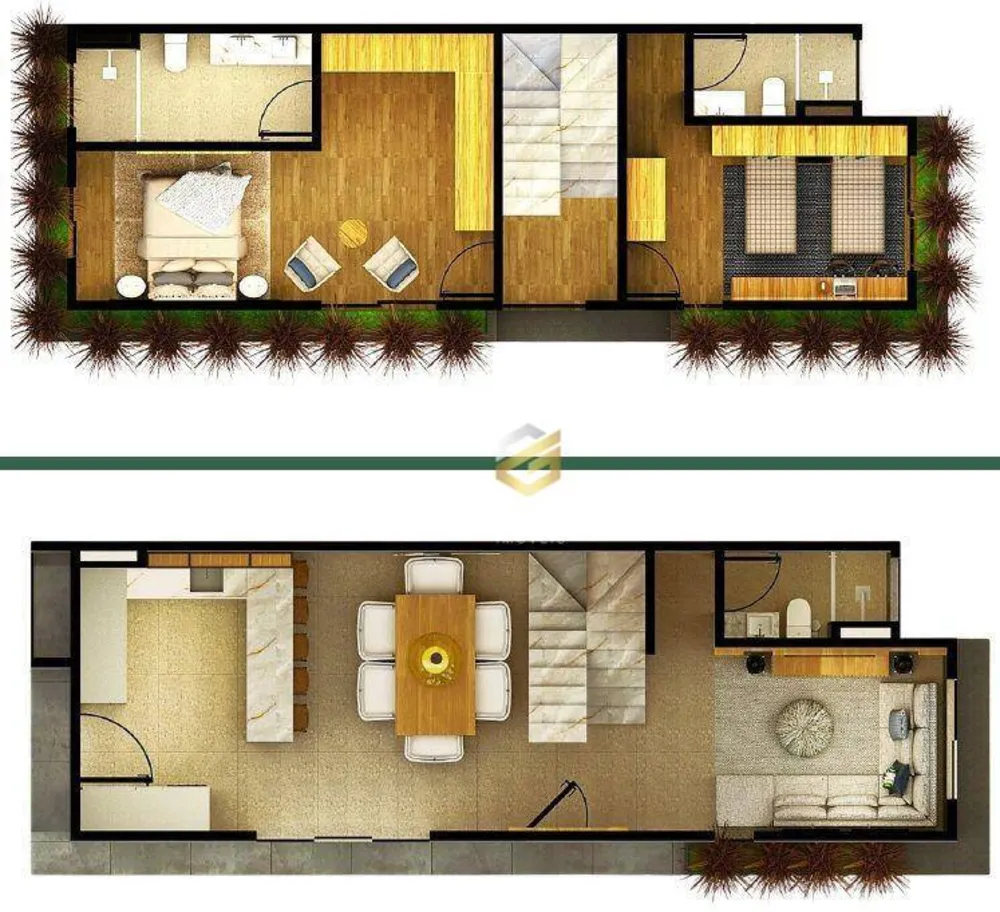 Sobrado, 2 quartos, 83 m² - Foto 12