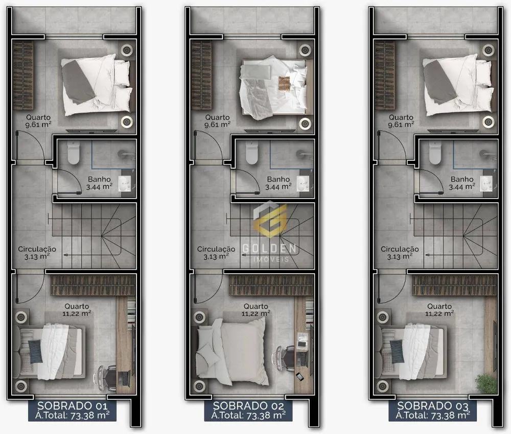 Sobrado, 2 quartos, 130 m² - Foto 7