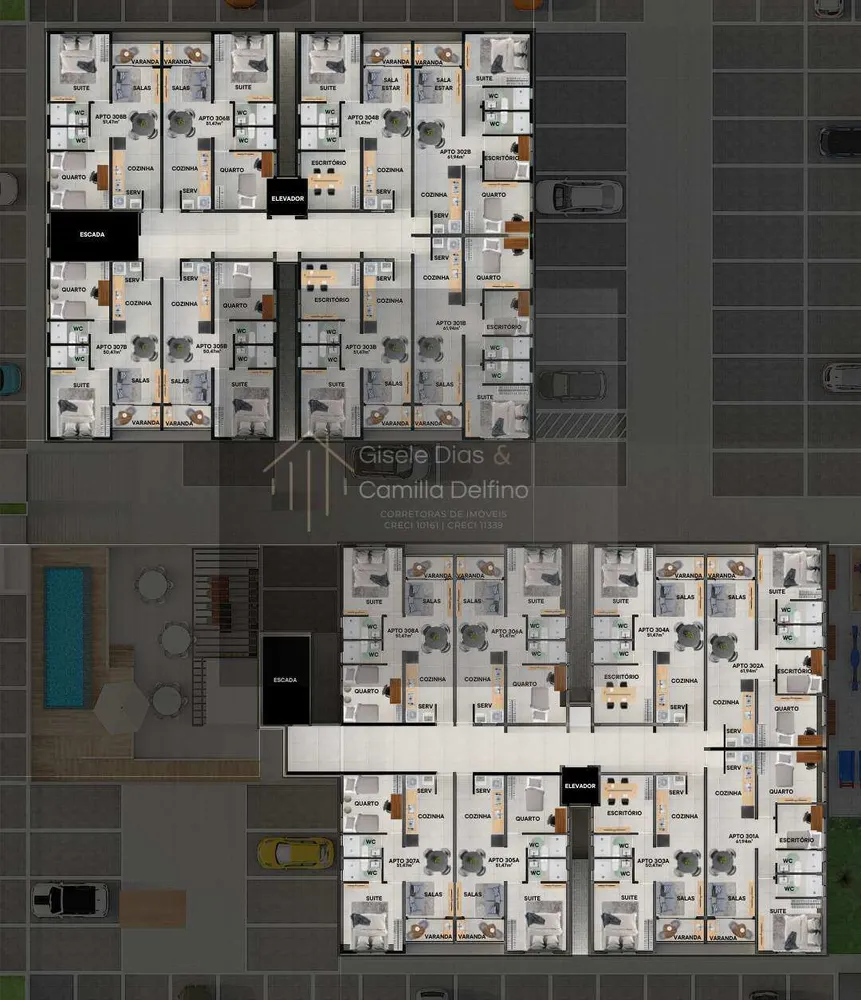 Apartamento, 2 quartos, 51 m² - Foto 11