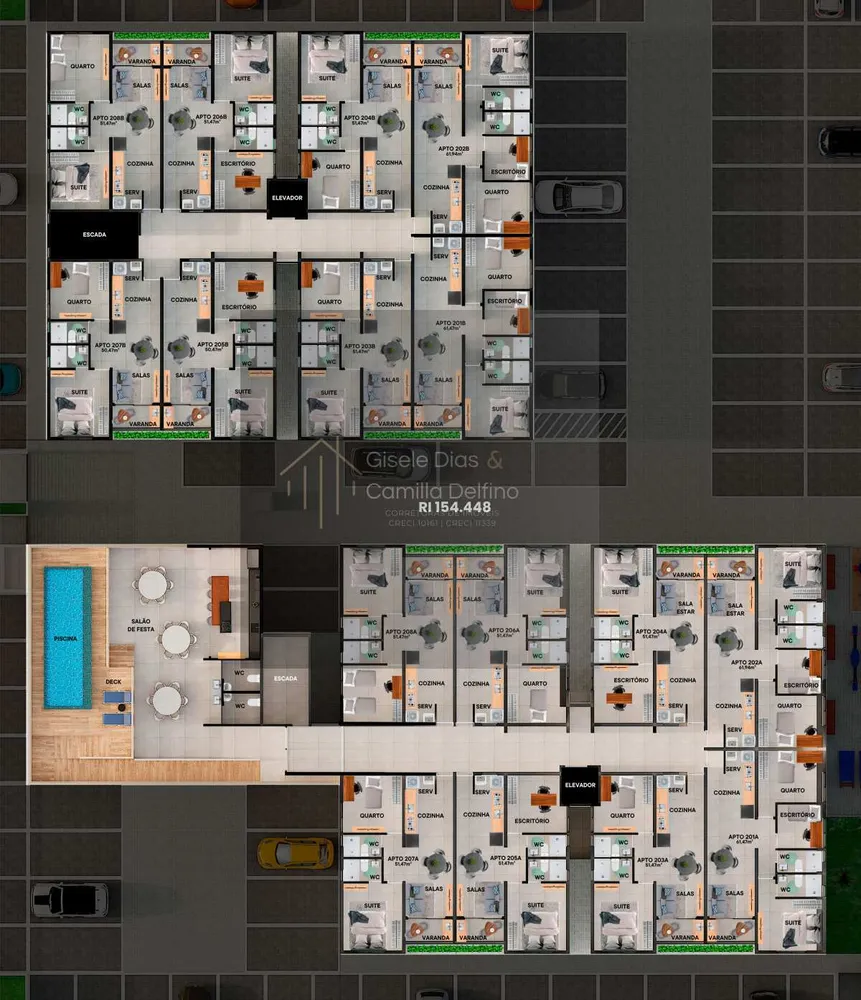 Apartamento, 2 quartos, 51 m² - Foto 10