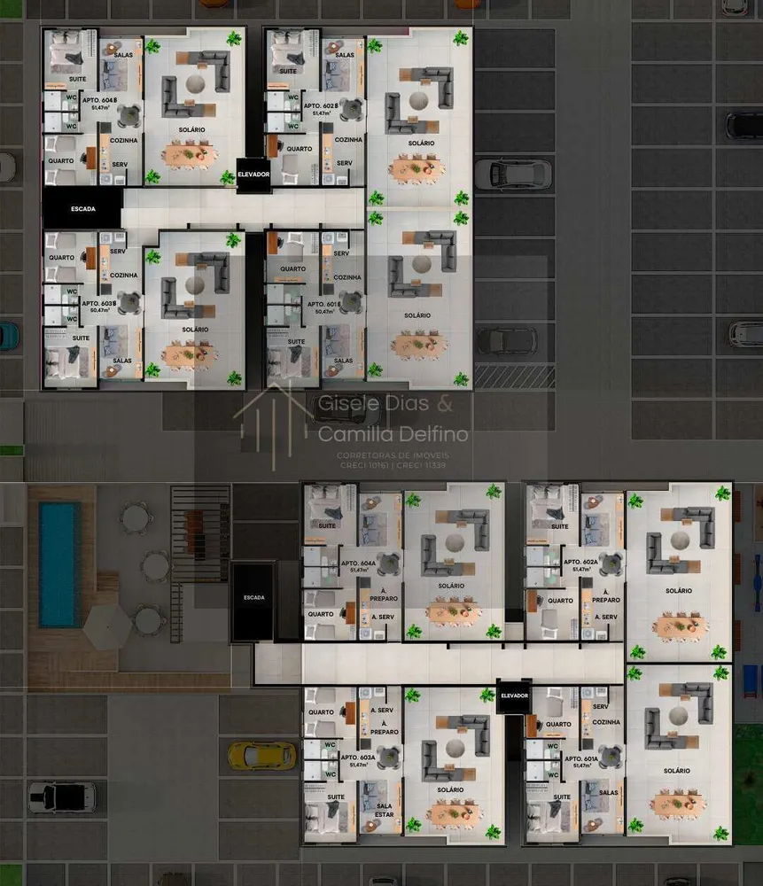 Apartamento, 2 quartos, 51 m² - Foto 12