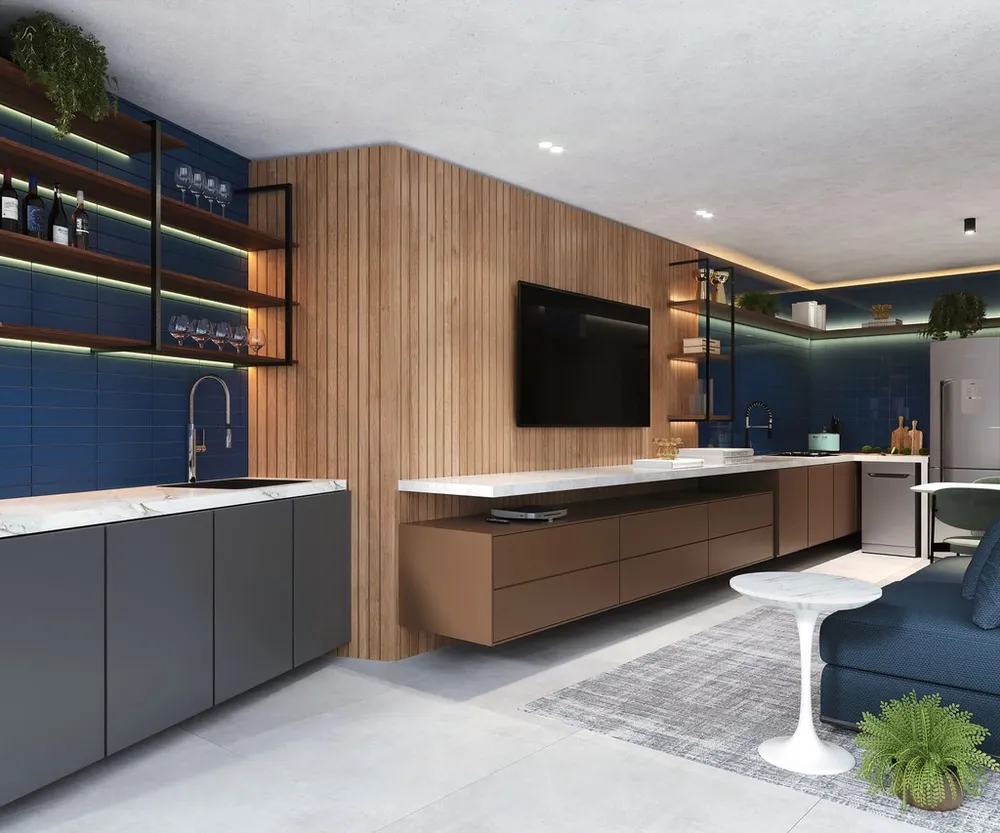 Apartamento, 1 quarto, 61 m² - Foto 3