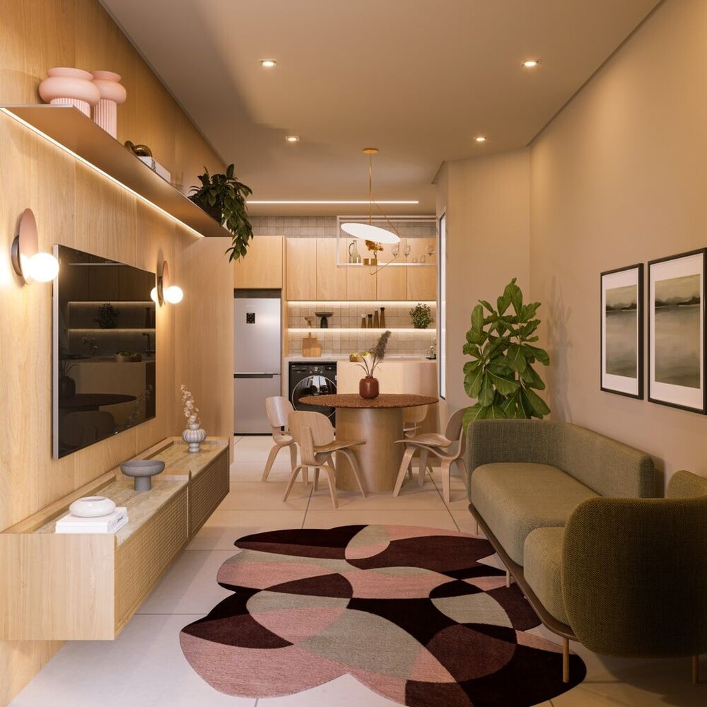 Apartamento à venda com 1 quarto, 29m² - Foto 7
