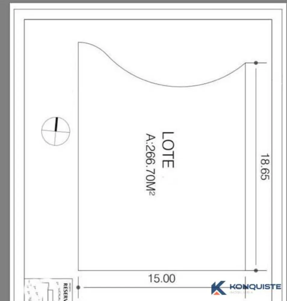 Terreno, 266 m² - Foto 1