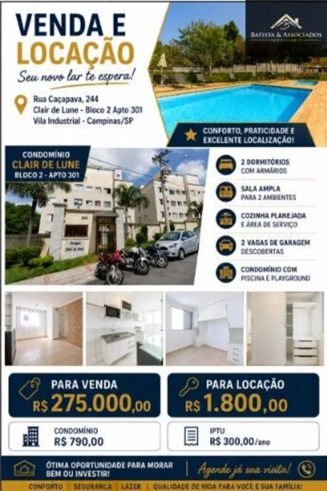 Apartamento, 2 quartos, 58 m² - Foto 1