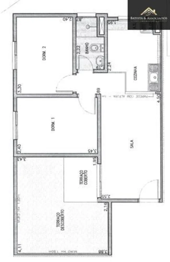 Apartamento, 2 quartos, 50 m² - Foto 1