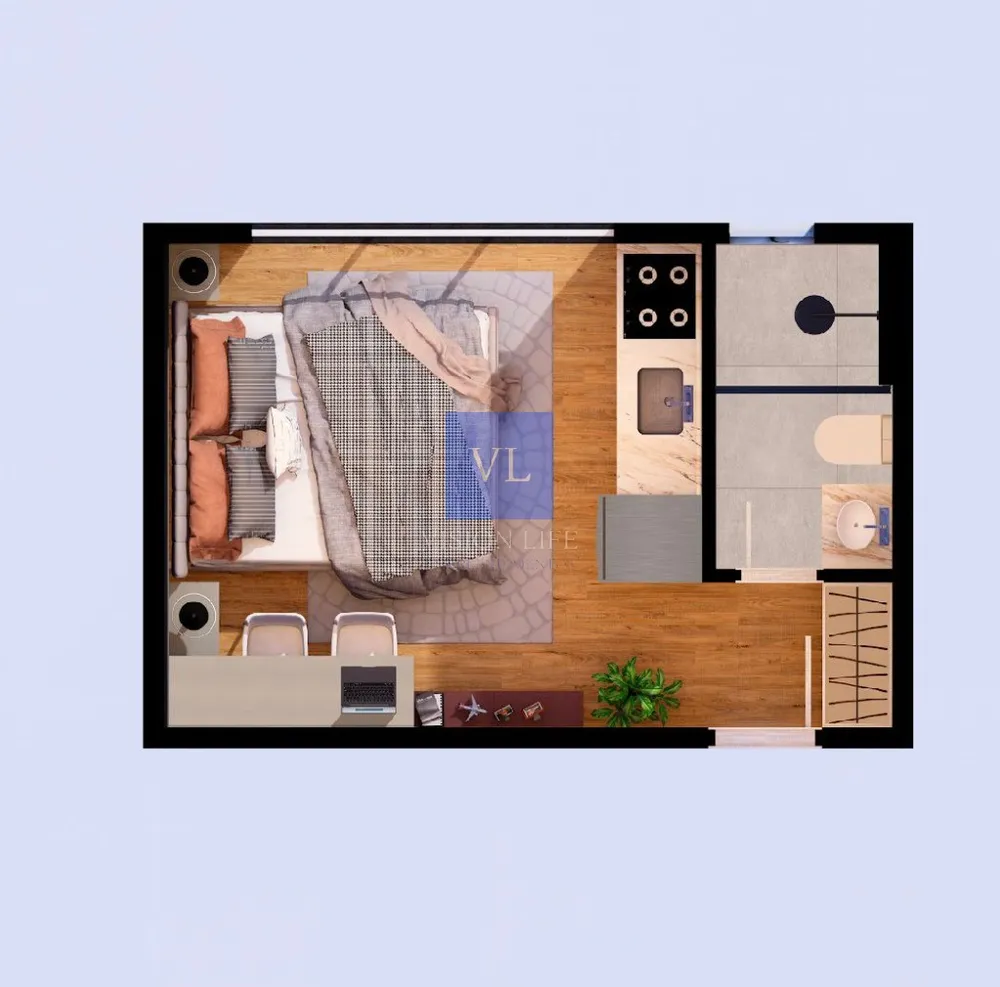 Kitnet-Studio, 16 m² - Foto 10