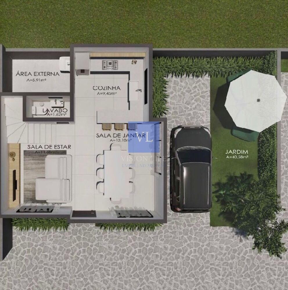 Casa, 3 quartos, 100 m² - Foto 4