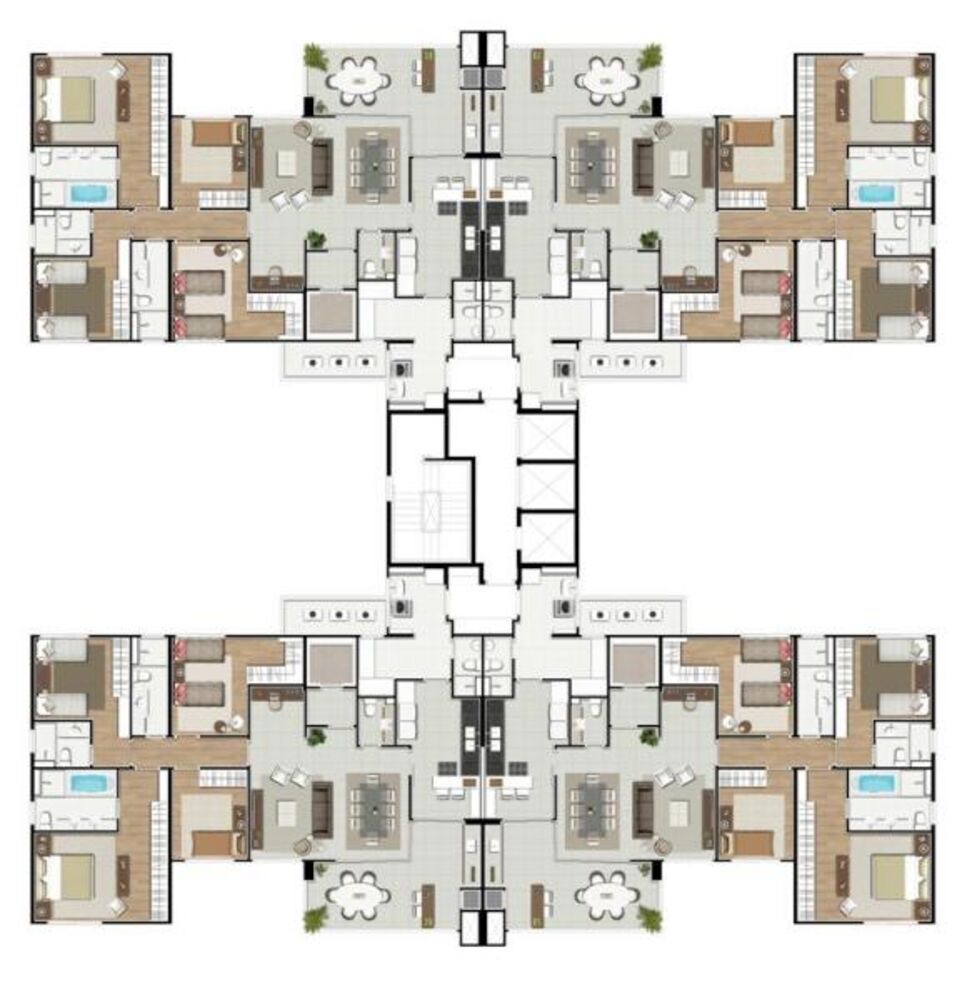 Apartamento à venda com 3 quartos, 210m² - Foto 7