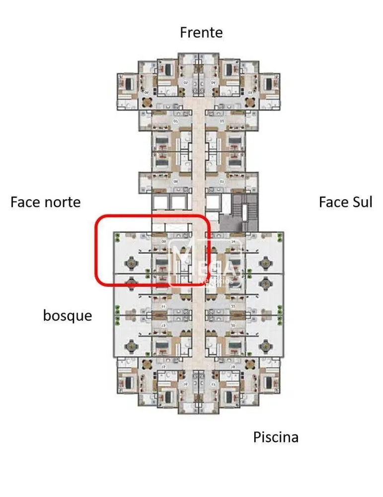 Apartamento, 1 quarto, 50 m² - Foto 7