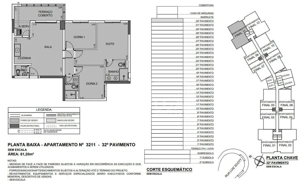 Apartamento, 3 quartos, 81 m² - Foto 7