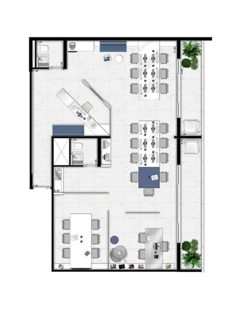 Sala-Conjunto, 45 m² - Foto 12
