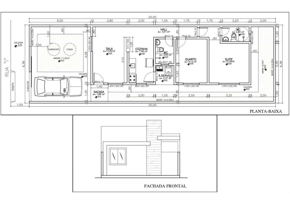 Casa, 2 quartos - Foto 12