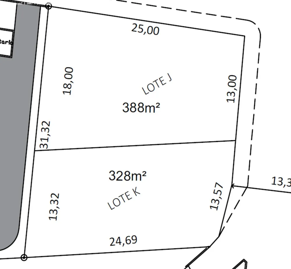 Terreno, 328 m² - Foto 1