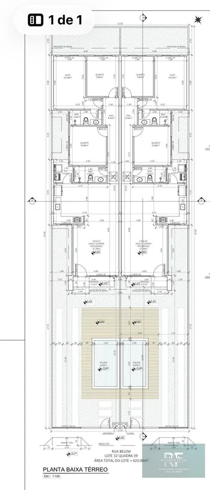 Casa, 3 quartos, 95 m² - Foto 12