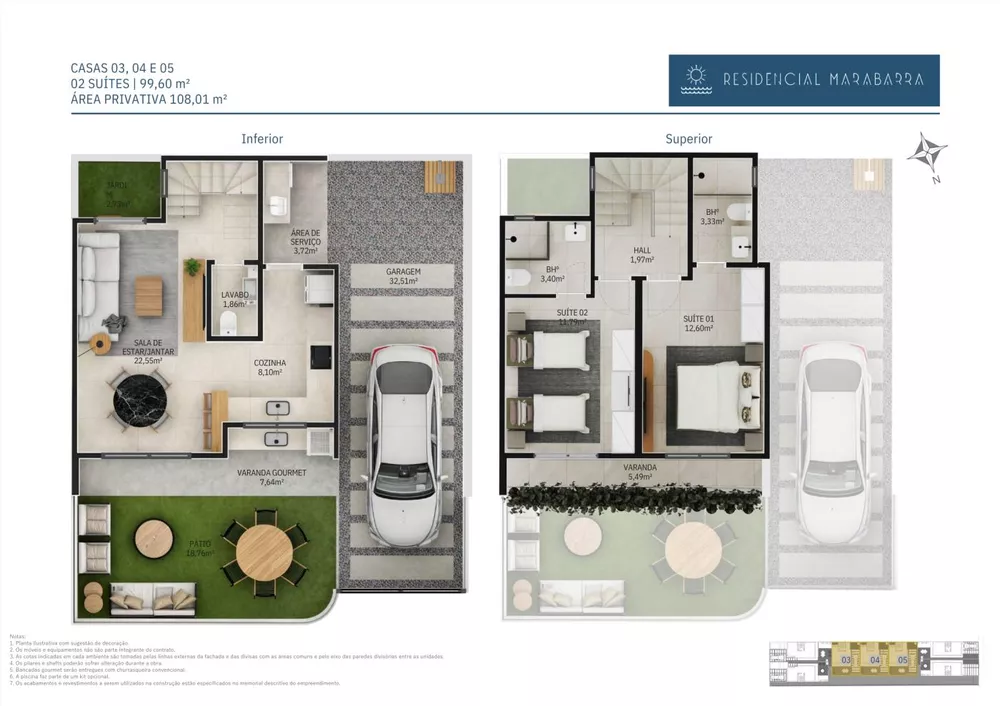 Casa, 2 quartos, 143 m² - Foto 16