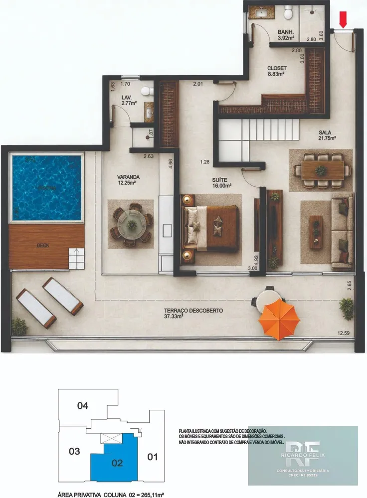 Apartamento, 3 quartos, 135 m² - Foto 8