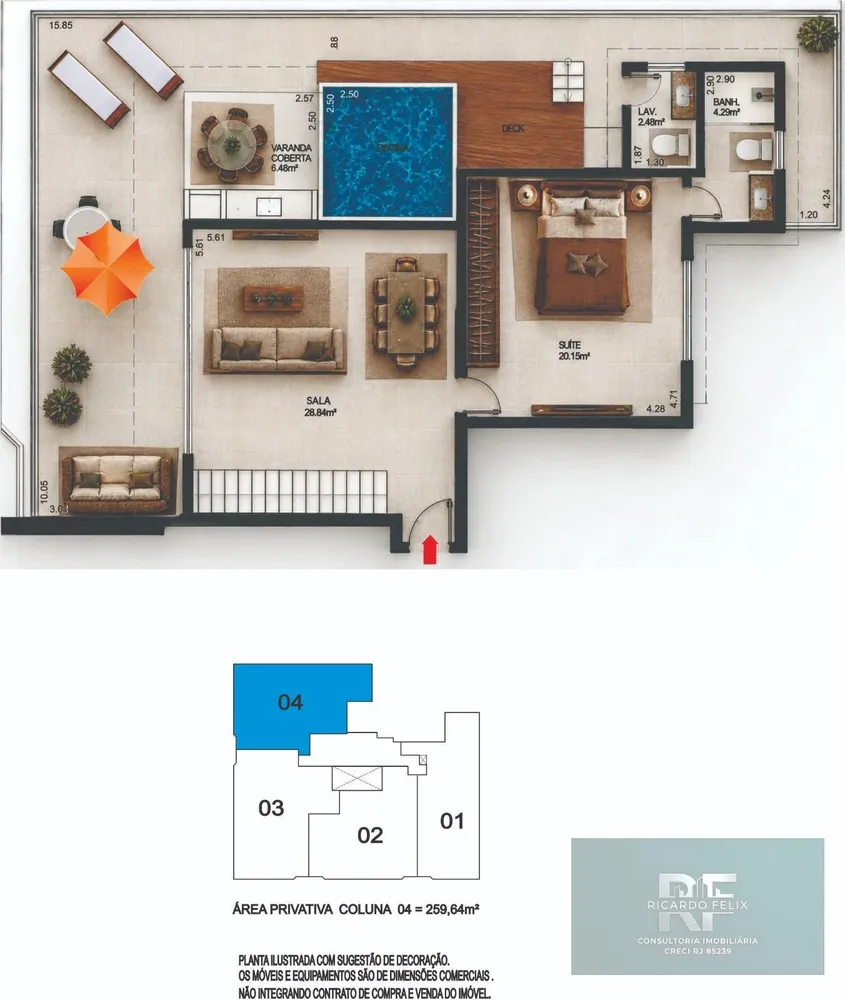 Apartamento, 3 quartos, 135 m² - Foto 9
