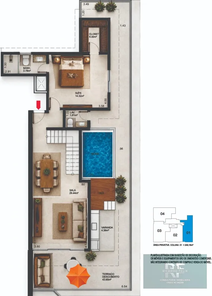 Apartamento, 3 quartos, 135 m² - Foto 5