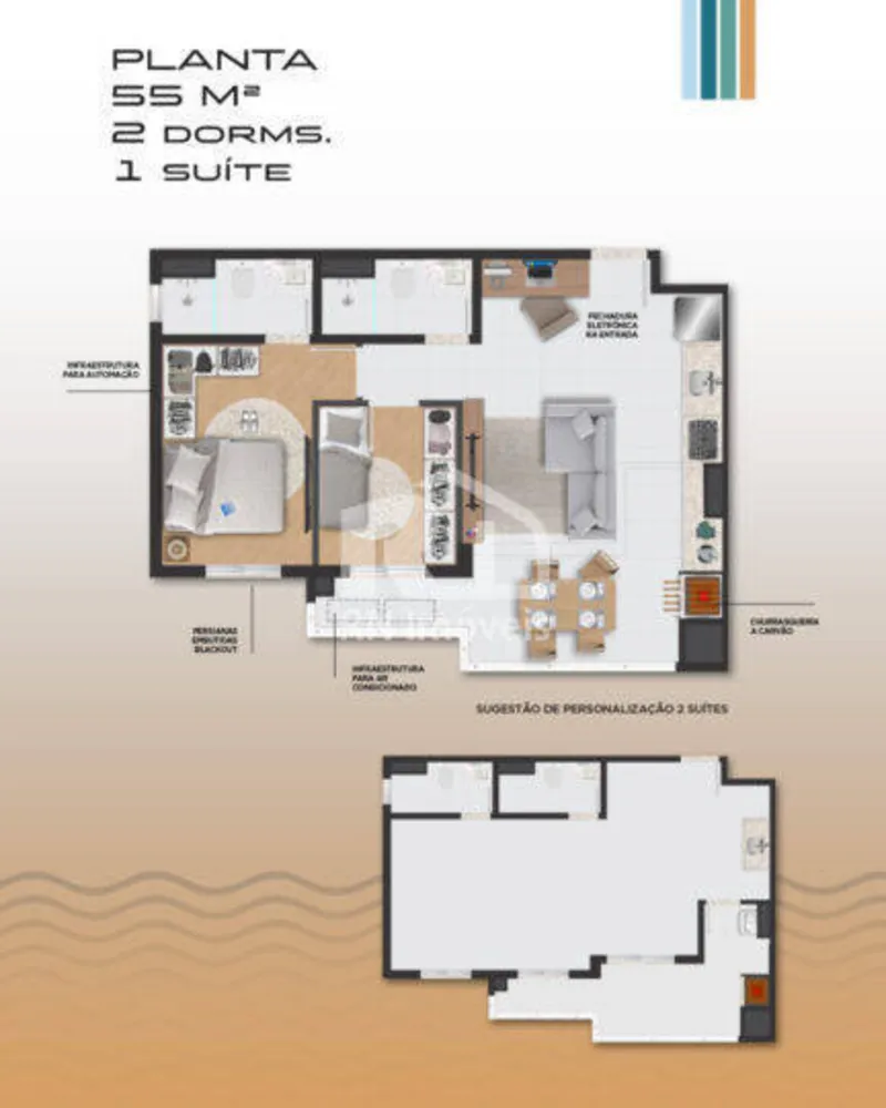 Apartamento, 1 quarto, 41 m² - Foto 8